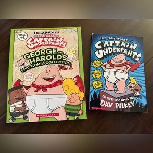 Scholastic Captain Underpants Books